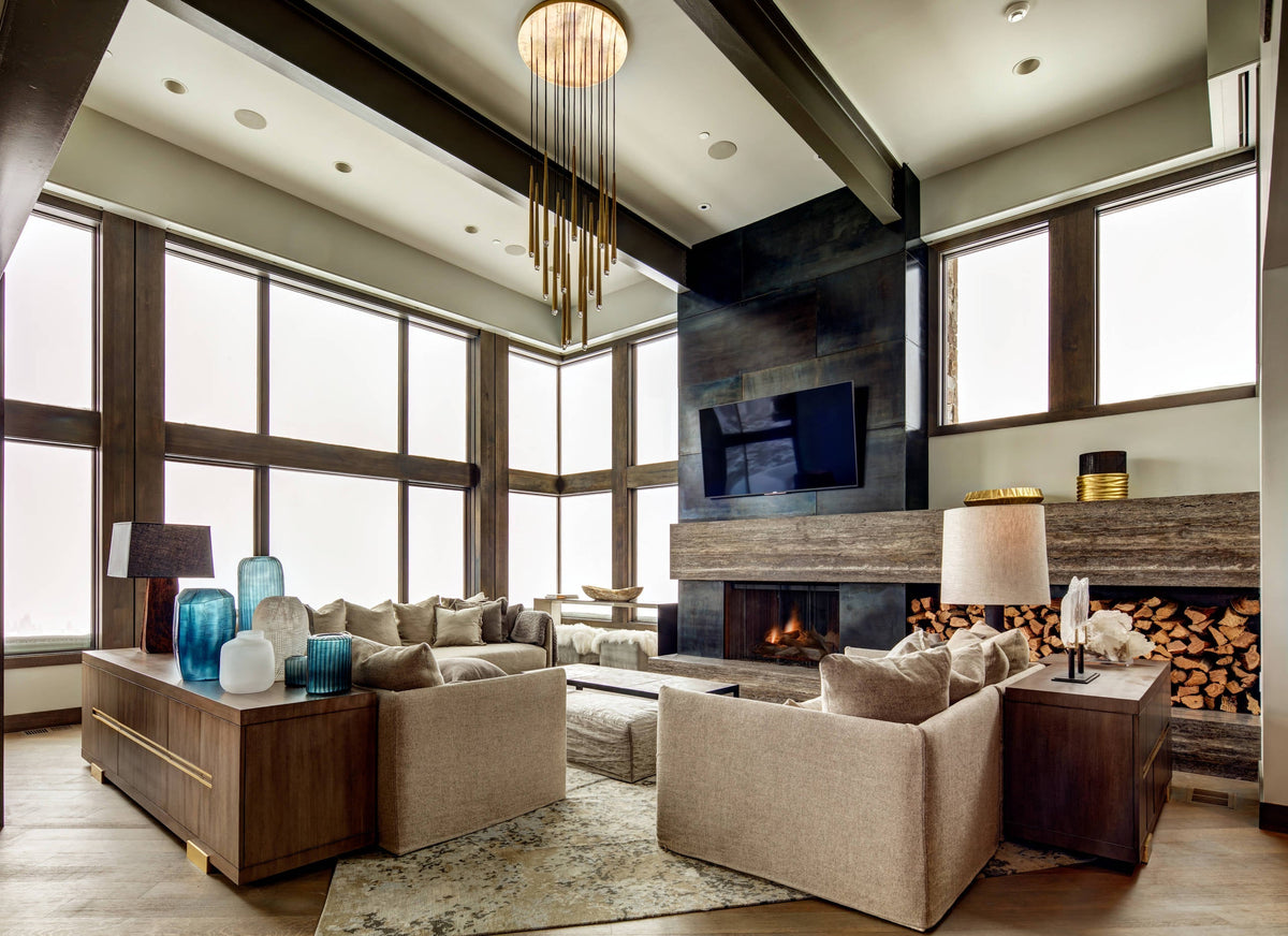 How to Choose a Chandelier for High Ceilings by Bling Lighting Studio
