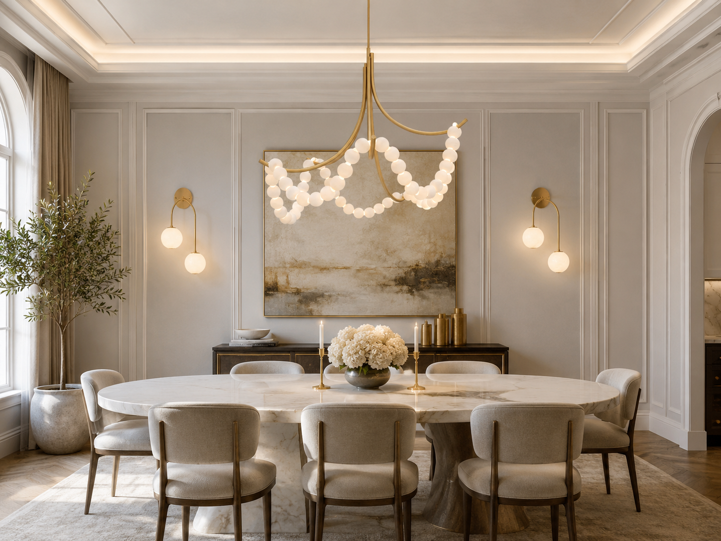 Alabaster Chandeliers for Dining Rooms: 7 Designer Looks to Try
