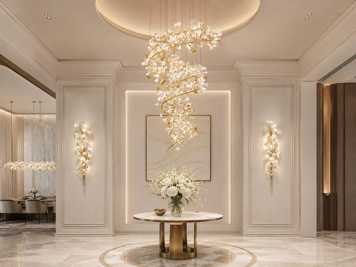 Ginkgo Leaf Chandelier Guide: Organic Branch Lighting for Refined Rooms