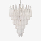 Premium Murano Glass Pinecone Chandelier by Bling Lighting Studio