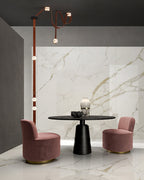 Mini Alabaster Floor-to-Ceiling Lighting