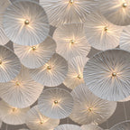 Ivory Pebble Cloud Chandelier