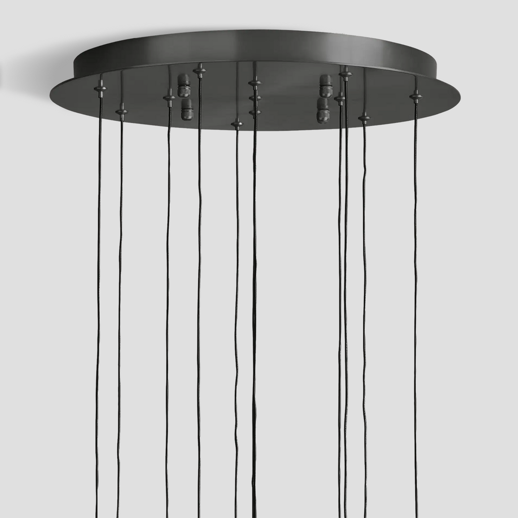 Soltaire Round Chandelier 17'' 24'' 36'' 40'' 58''D product image