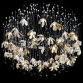 White Gold Daisy Field Chandelier