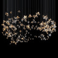 Crystal Star Scatter Chandelier