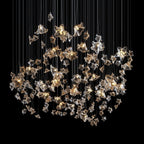 Crystal Star Scatter Chandelier