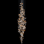 White Vine Blossom Chandelier