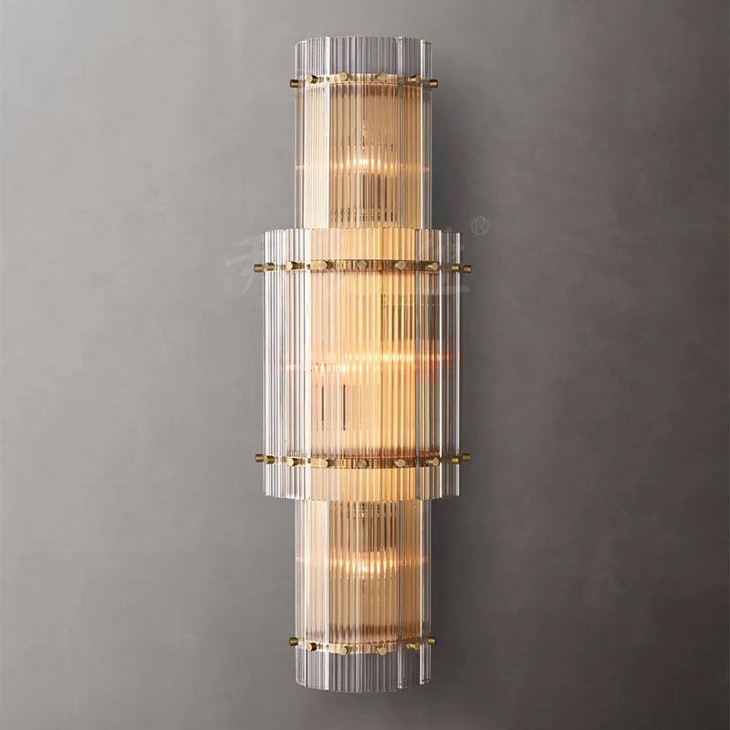 Bravura Radiance Wall Light Glass lighting by Bling Lighting Studio