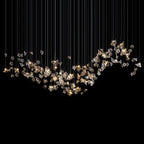Crystal Star Scatter Chandelier