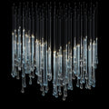 Crystal Tube Rain Chandelier