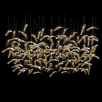 Gold Wing Flight Chandelier