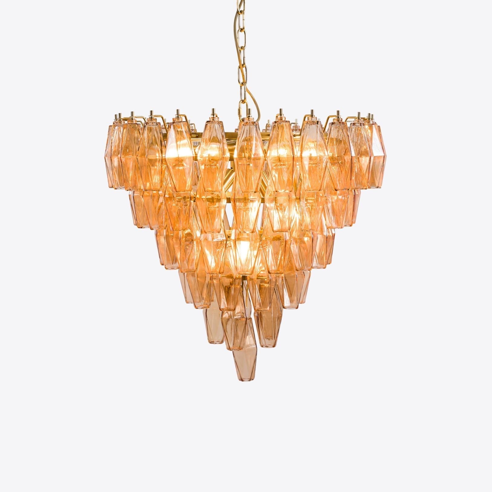 Modern Asti Murano Poliedri Chandelier product image