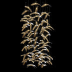 Gold Wing Flight Chandelier