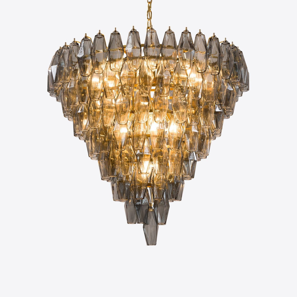 Modern Asti Murano Poliedri Chandelier product image
