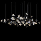 Monochrome Manta Vine Chandelier