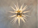Murano Chandelier | 51 Clear Sputnik detail by Bling Lighting Studio