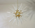 Murano Chandelier | 51 Clear Sputnik by Bling Lighting Studio