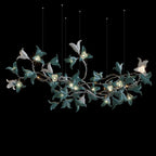 Violet Bell Vine Chandelier