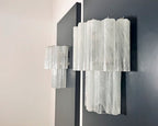 Murano Wall Lamp | 13 Alabaster White Tube Glass