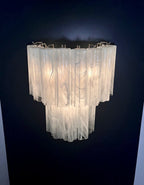 Murano Wall Lamp | 13 Alabaster White Tube Glass