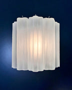 Murano Wall Lamp | 5 Matte Tube Glass | Set of 2