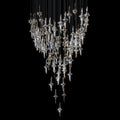 Crystal Diamond Rain Chandelier