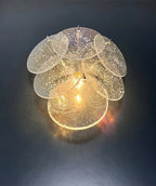 Murano Wall Lamp | 6 Iris Disc Glass | Set of 2