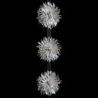 Smoke Palm Burst Chandelier