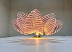 Murano Wall Lamp | 6 Pink Felci Glass | Set of 2