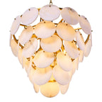 Clementina Alabaster Chandelier 26"
