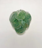 Murano Wall Lamp | 6 Green Alabaster Disc Glass | Set of 2