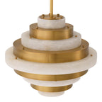 Lazzari Alabaster Chandelier 24" D