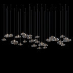 Smoke Saucer Drift Chandelier