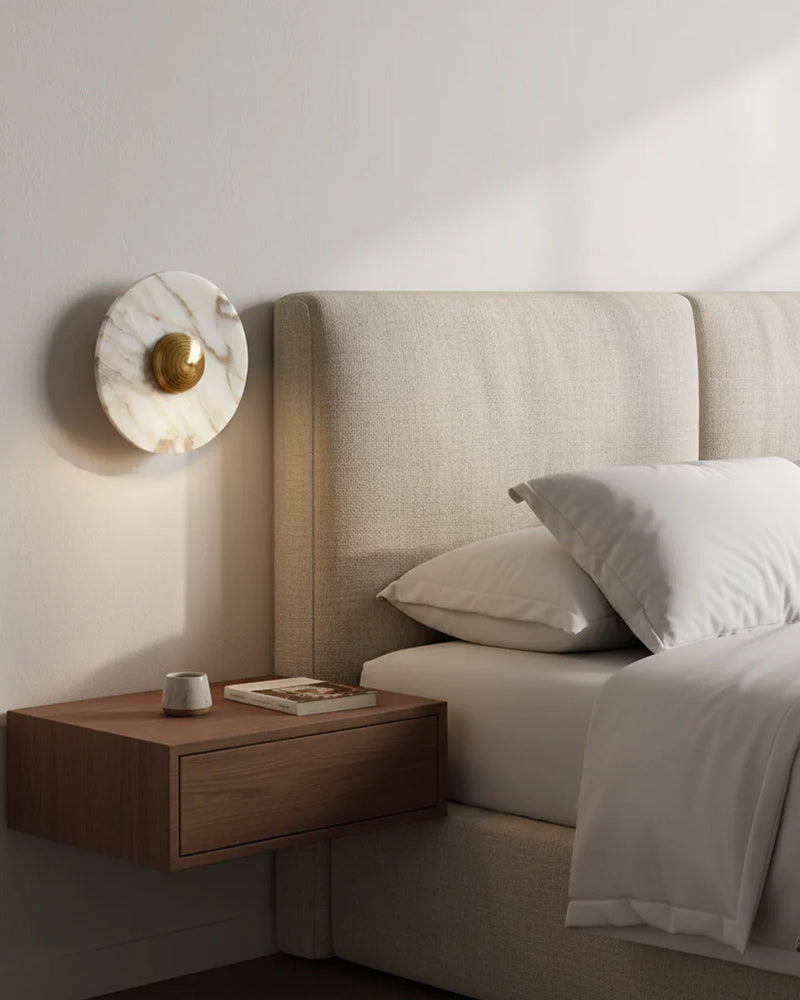 Modern LED Alabaster Round Chandelier product image