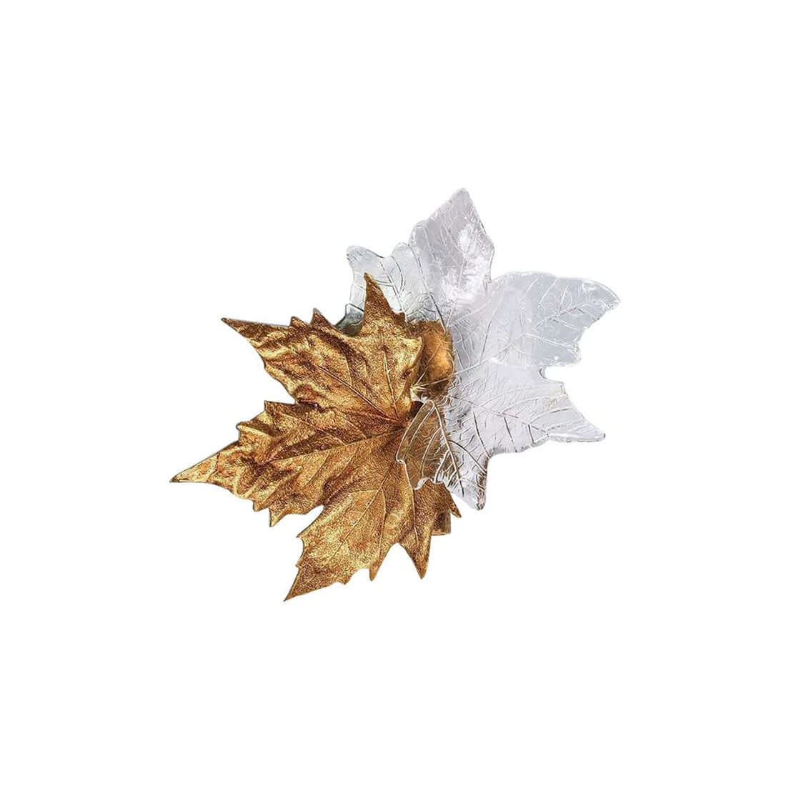 Leaf-shaped Crystal Branch Wall Light by Bling Lighting Studio