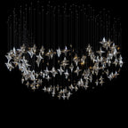 Crystal Star Constellation Chandelier