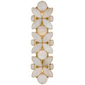 Ripple Alabaster Wall Sconce by Bling Lighting Studio