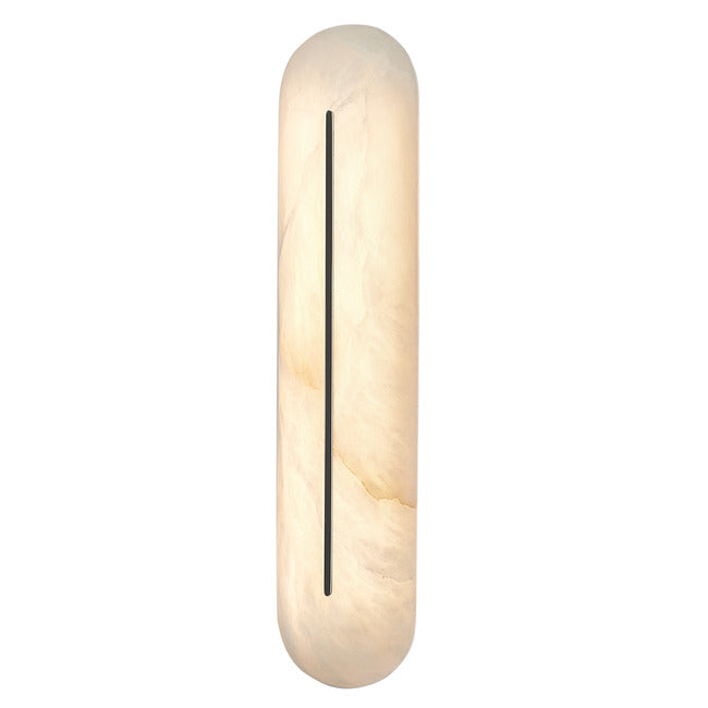 Hearth Alabaster Wall Sconce by Bling Lighting Studio