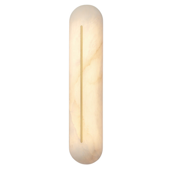 Hearth Alabaster Wall Sconce by Bling Lighting Studio