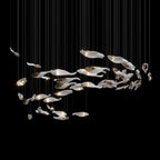 Smoke Glass Current Chandelier