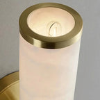 Moonshade Alabaster Wall Sconce material and finish detail