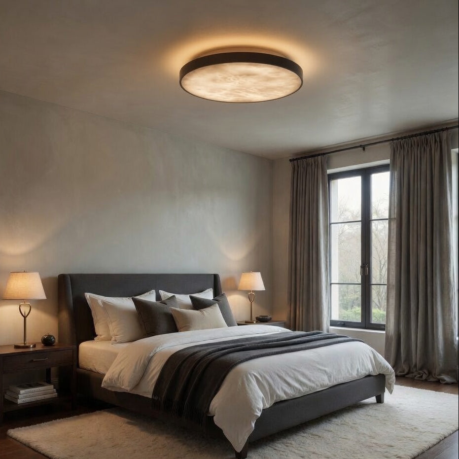 Laurel Alabaster Flush Mount lighting fixture additional product view
