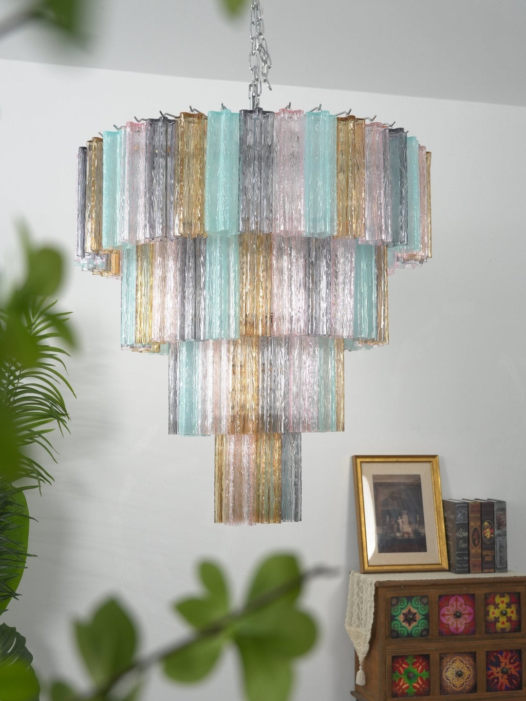 Modern Lustrava Tube Chandelier product image