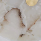 Moonshade Alabaster Flush Mount Chandelier product image