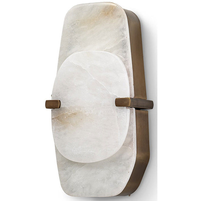 Slate Alabaster Wall Sconce by Bling Lighting Studio
