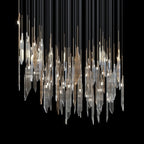 Crystal Icicle Rain Chandelier