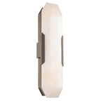 Obelisk Alabaster Wall Sconce by Bling Lighting Studio