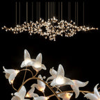 Linear Spark Vine Chandelier