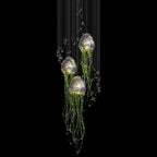 Aqua Jellyfish Chandelier