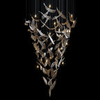 Crystal Feather Flight Chandelier